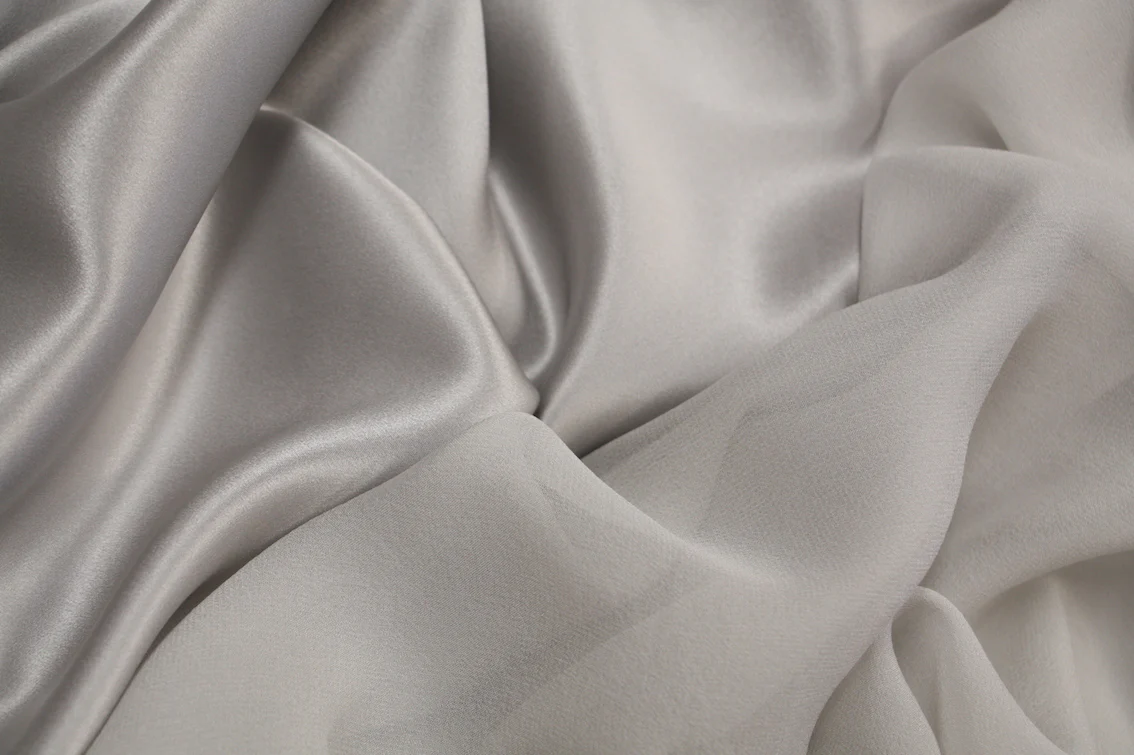 Silver Silk Satin - 19mm - Image 4