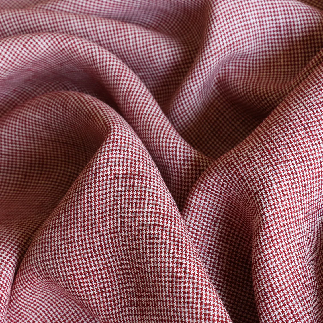 Sofia Houndstooth Linen - Image 2