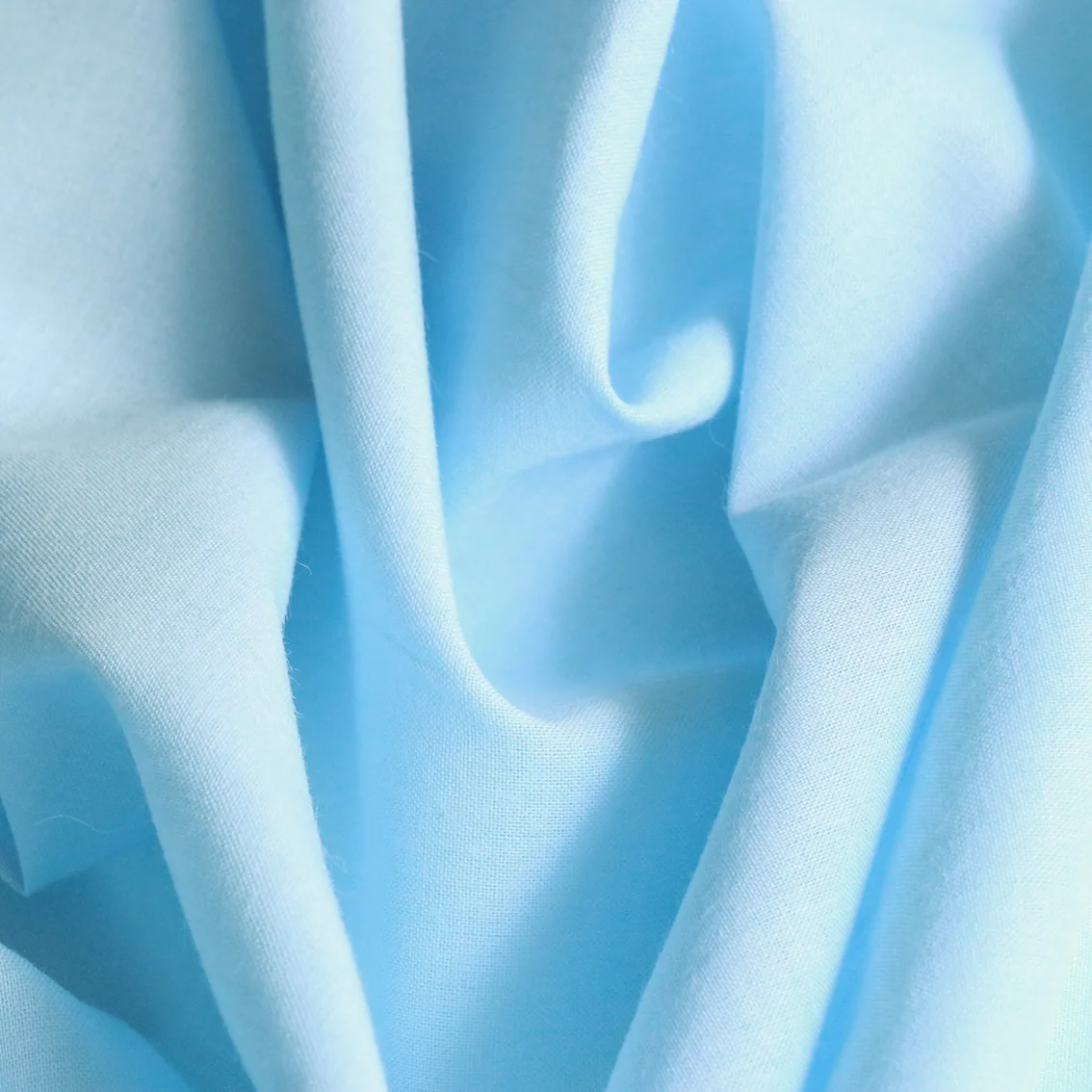 Sky Blue Cotton Voile - Image 2