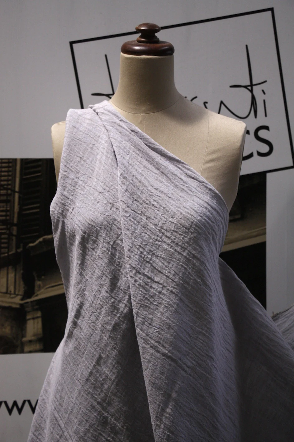Sky Crush - Crinkle Linen - Image 3