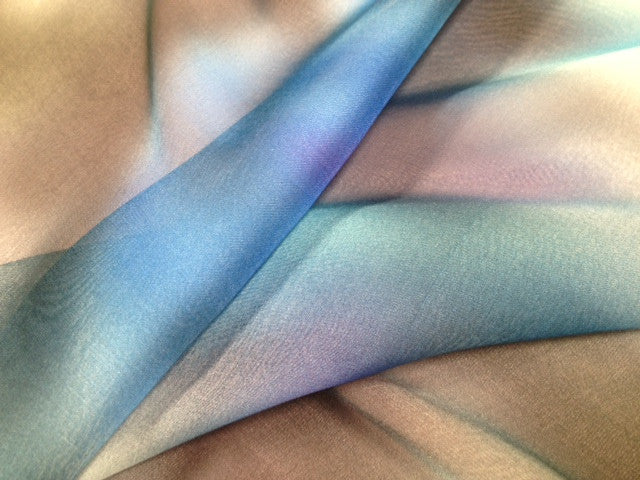 Sky Dreaming - Silk Chiffon