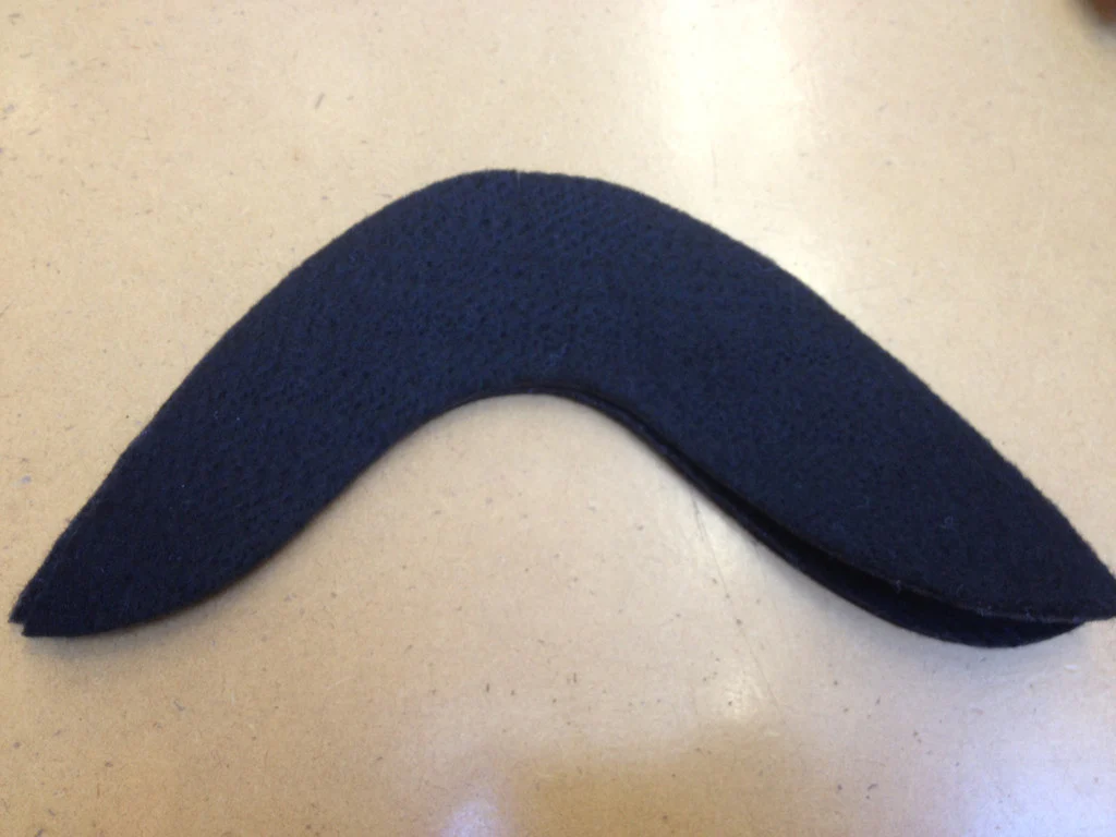 Sleeve heads for tailoring - Black