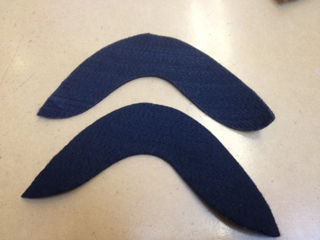 Sleeve heads for tailoring - Black - Image 2
