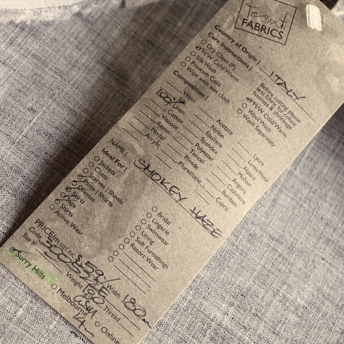 Smokey Haze Linen - Image 3