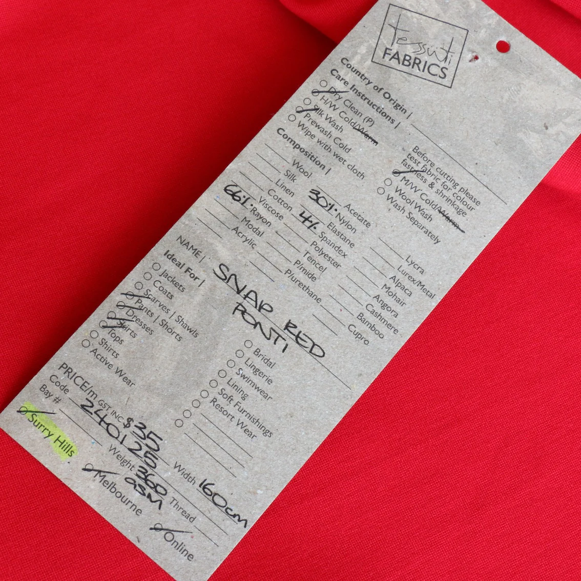 Snap Red Ponti - Image 3