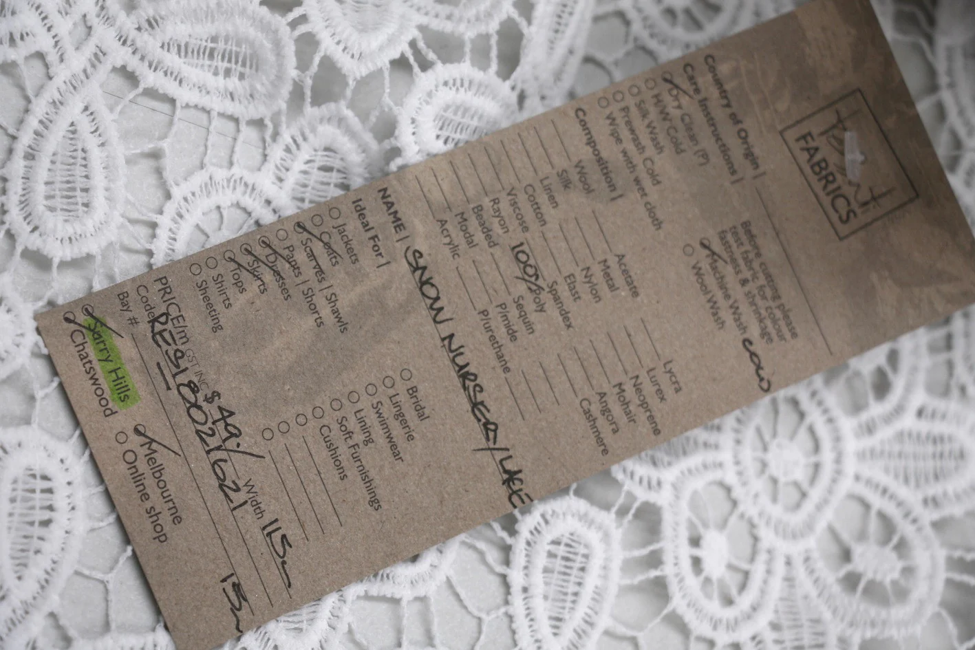 Snow Nursery Lace - Image 4