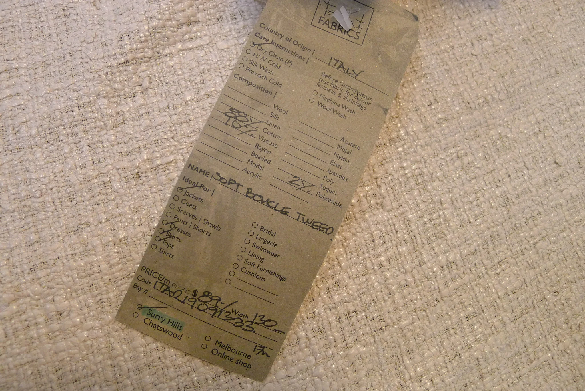 Soft Boucle Tweed - Image 5