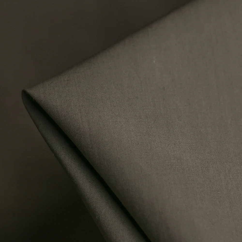 Sola Khaki Organic Cotton Poplin
