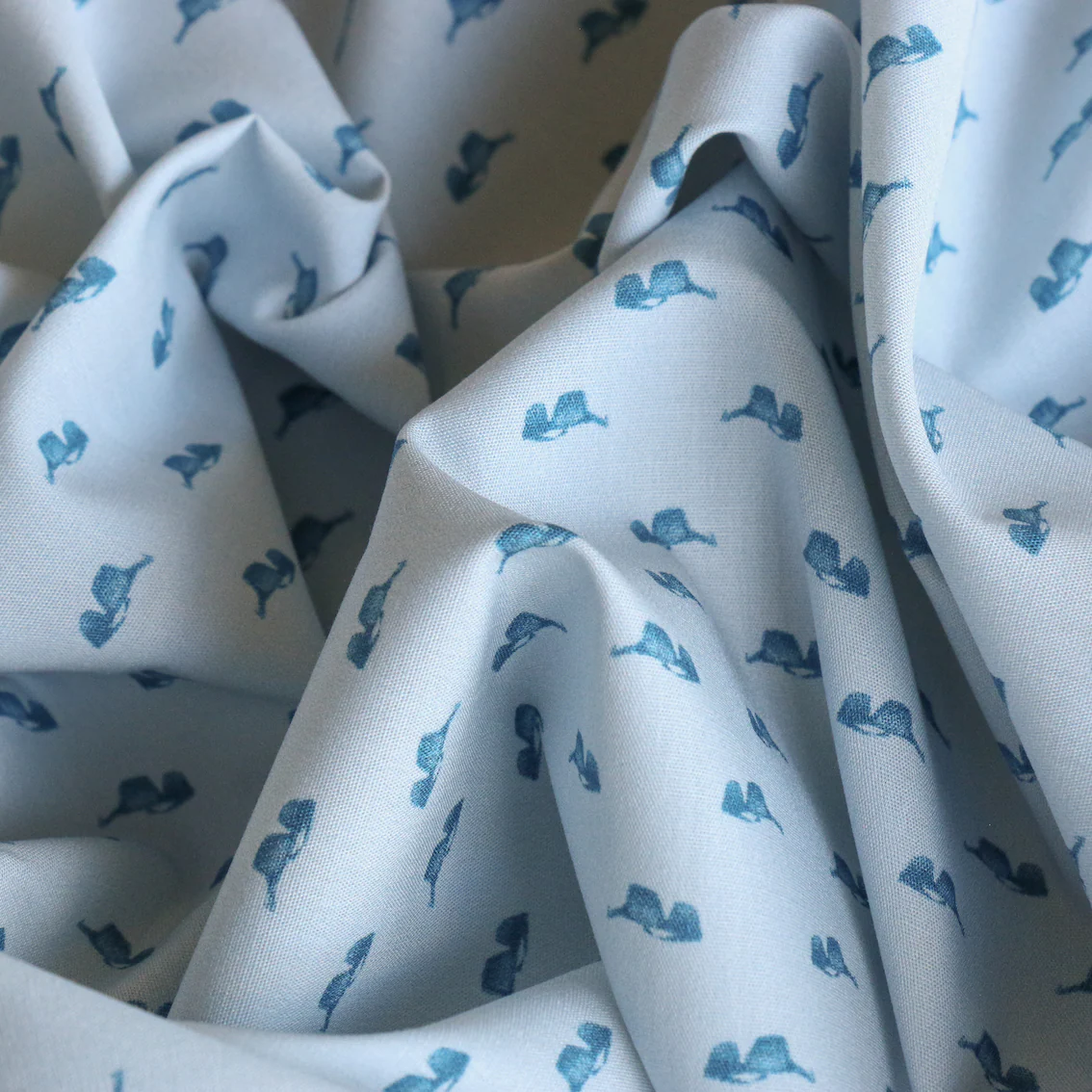 Sole Blue Cotton Shirting - Image 2