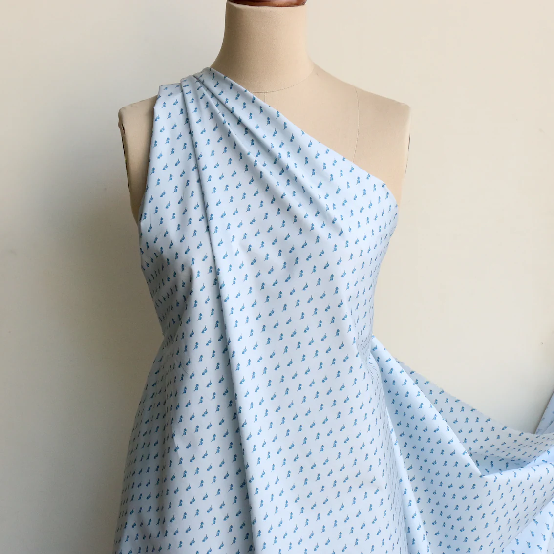 Sole Blue Cotton Shirting - Image 5