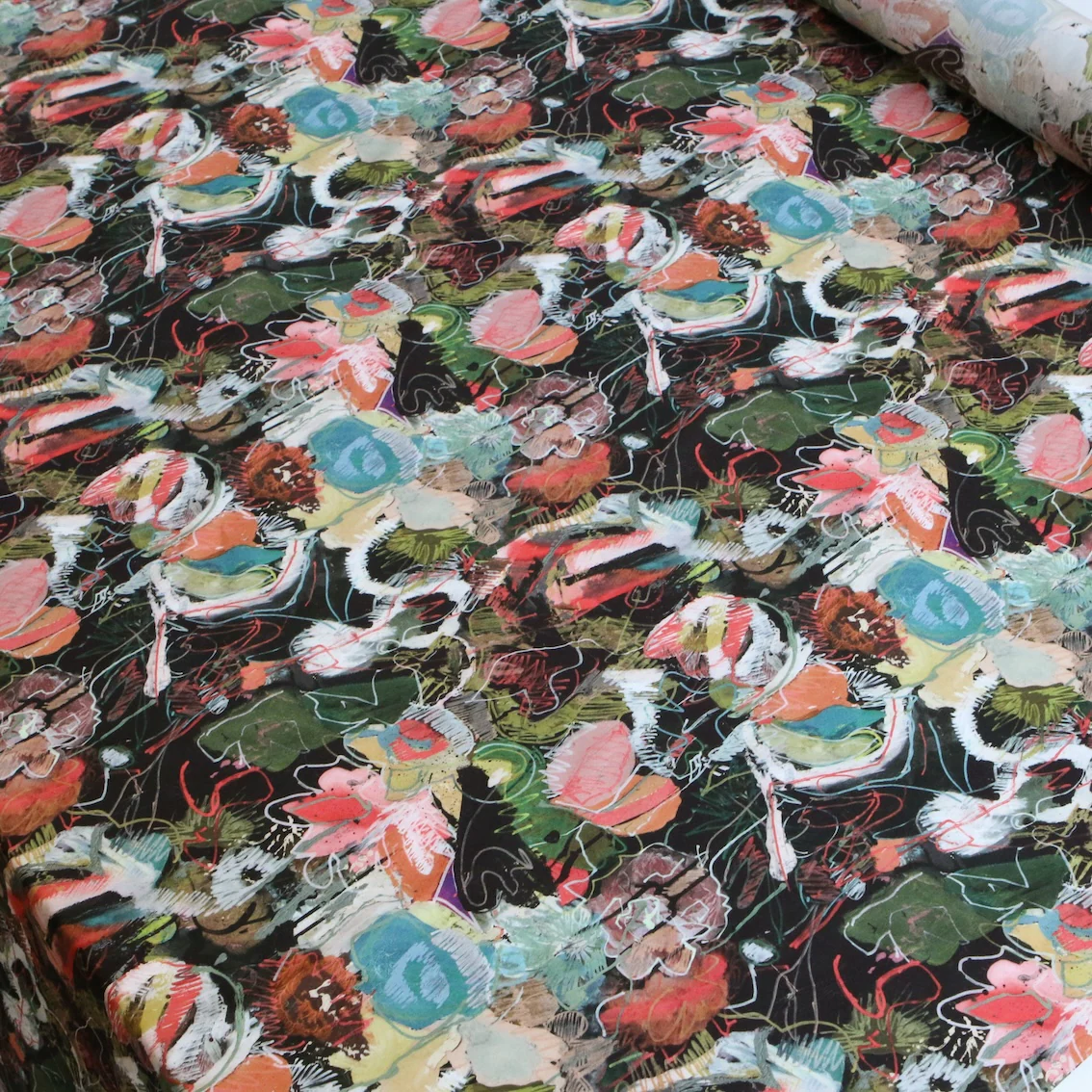 Soozy Lipsey Olive - Liberty Tana Lawn™ - Image 4