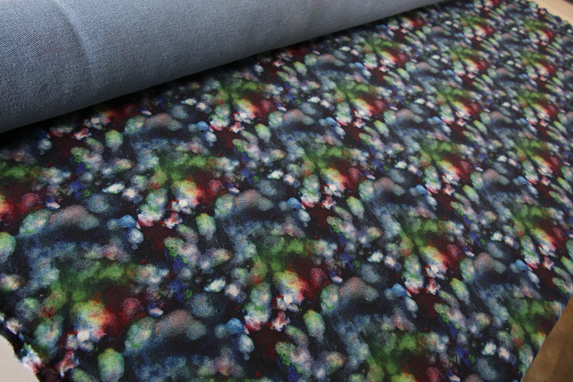 Speckled Clouds Day - Murray Loopback Fleece - Liberty Fabrics - Image 3
