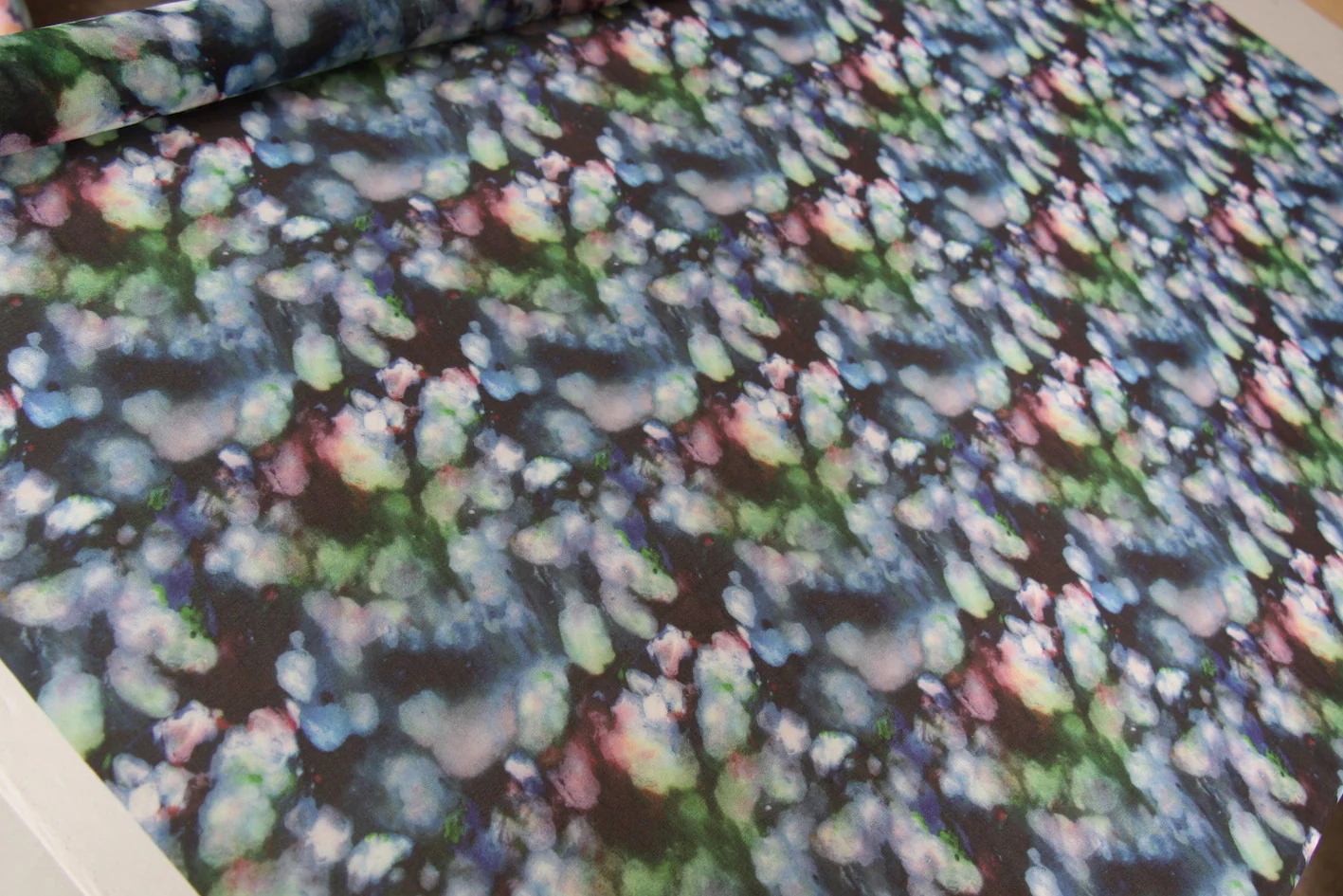 Speckled Clouds Day - Liberty Silk Georgette - Image 3