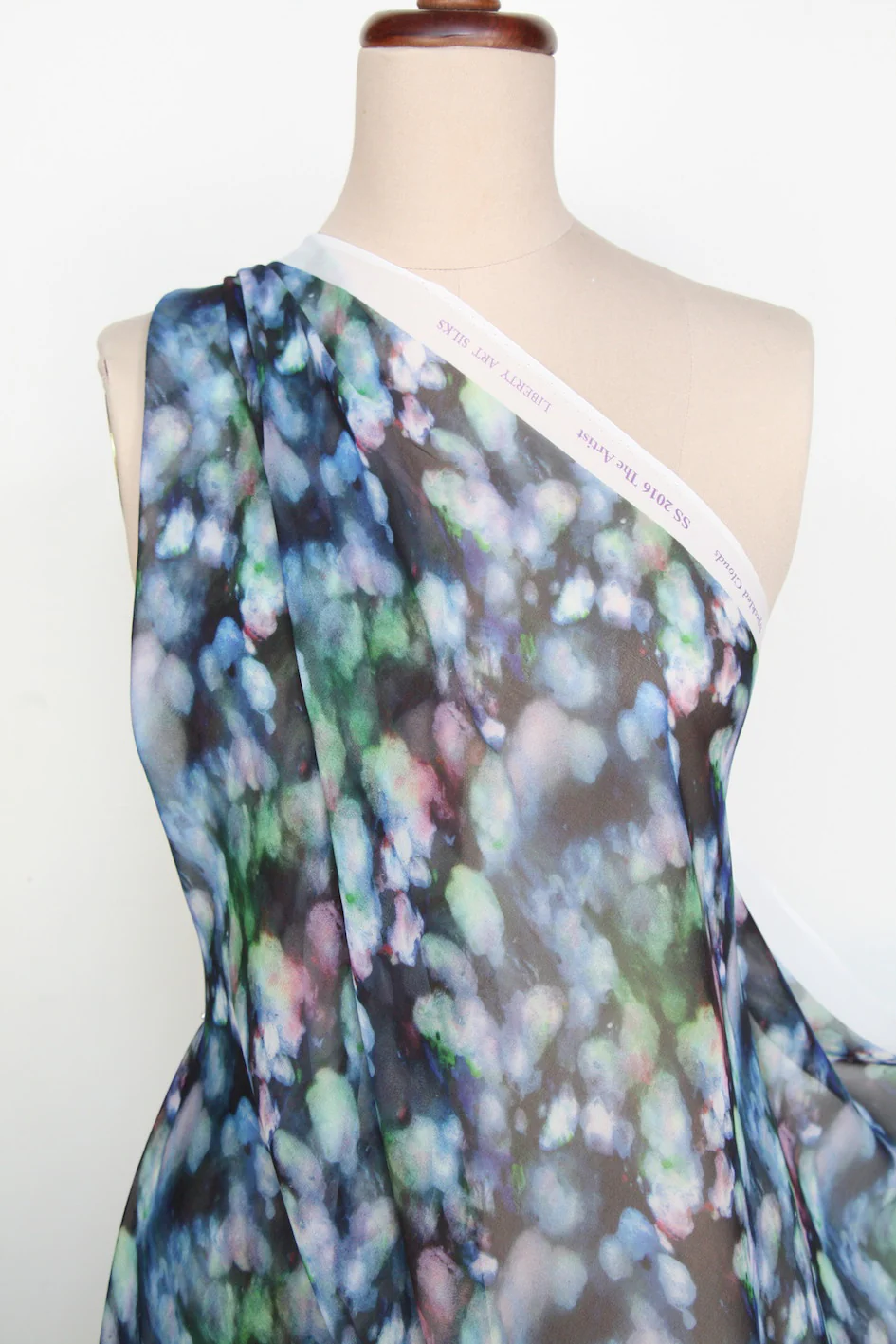 Speckled Clouds Day - Liberty Silk Georgette - Image 4