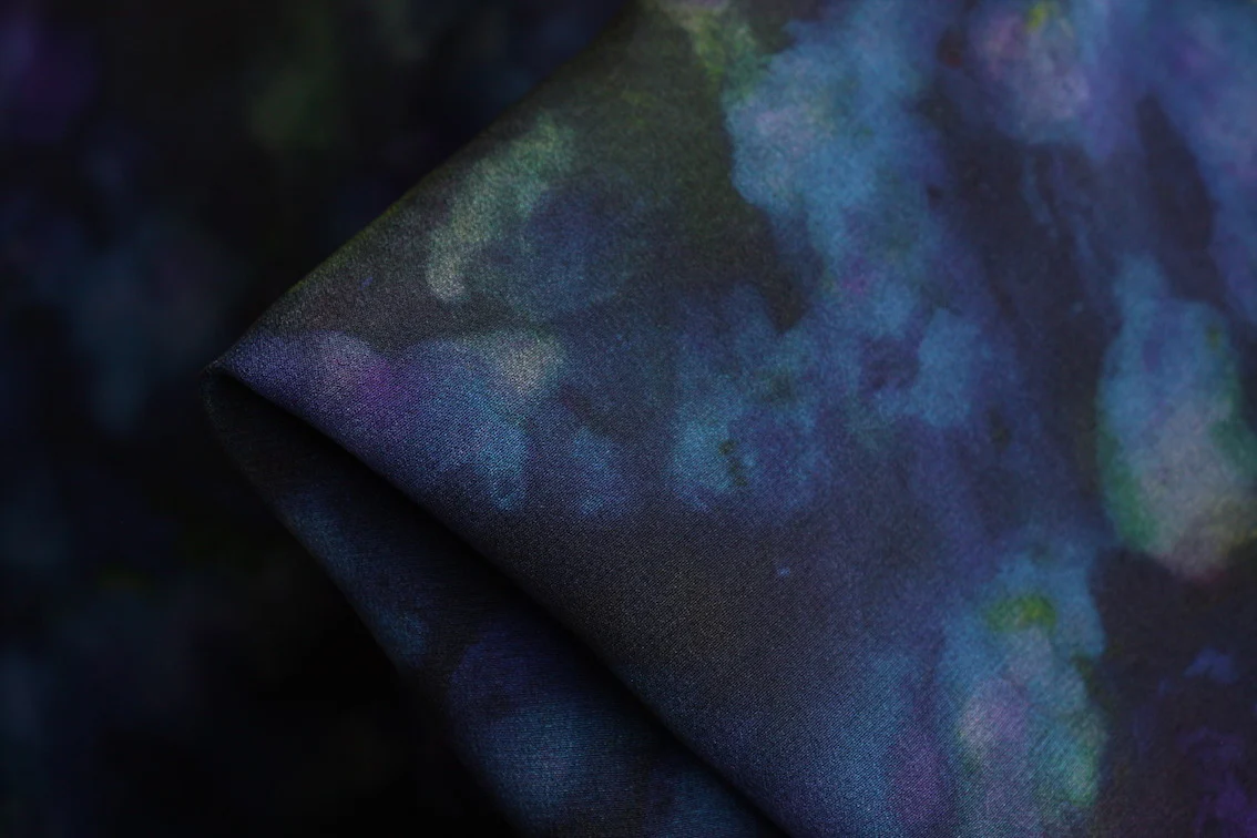Speckled Clouds Night - Liberty Silk CDC