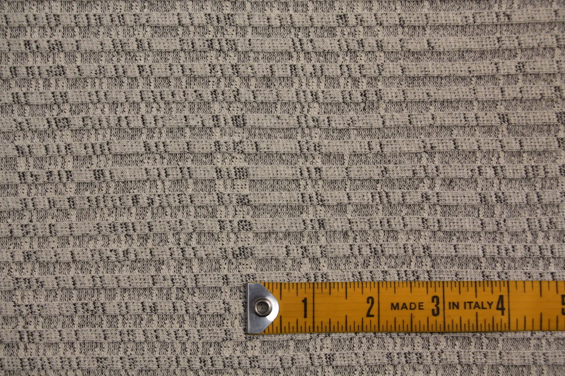 Speckled Grey Rib Knit - Image 2