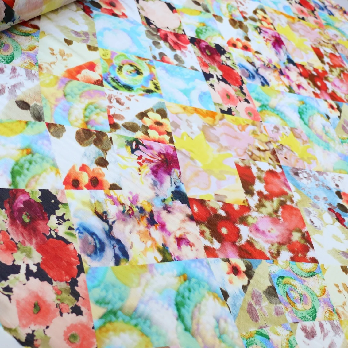 Spello Splice Viscose Crinkle Georgette - Image 4