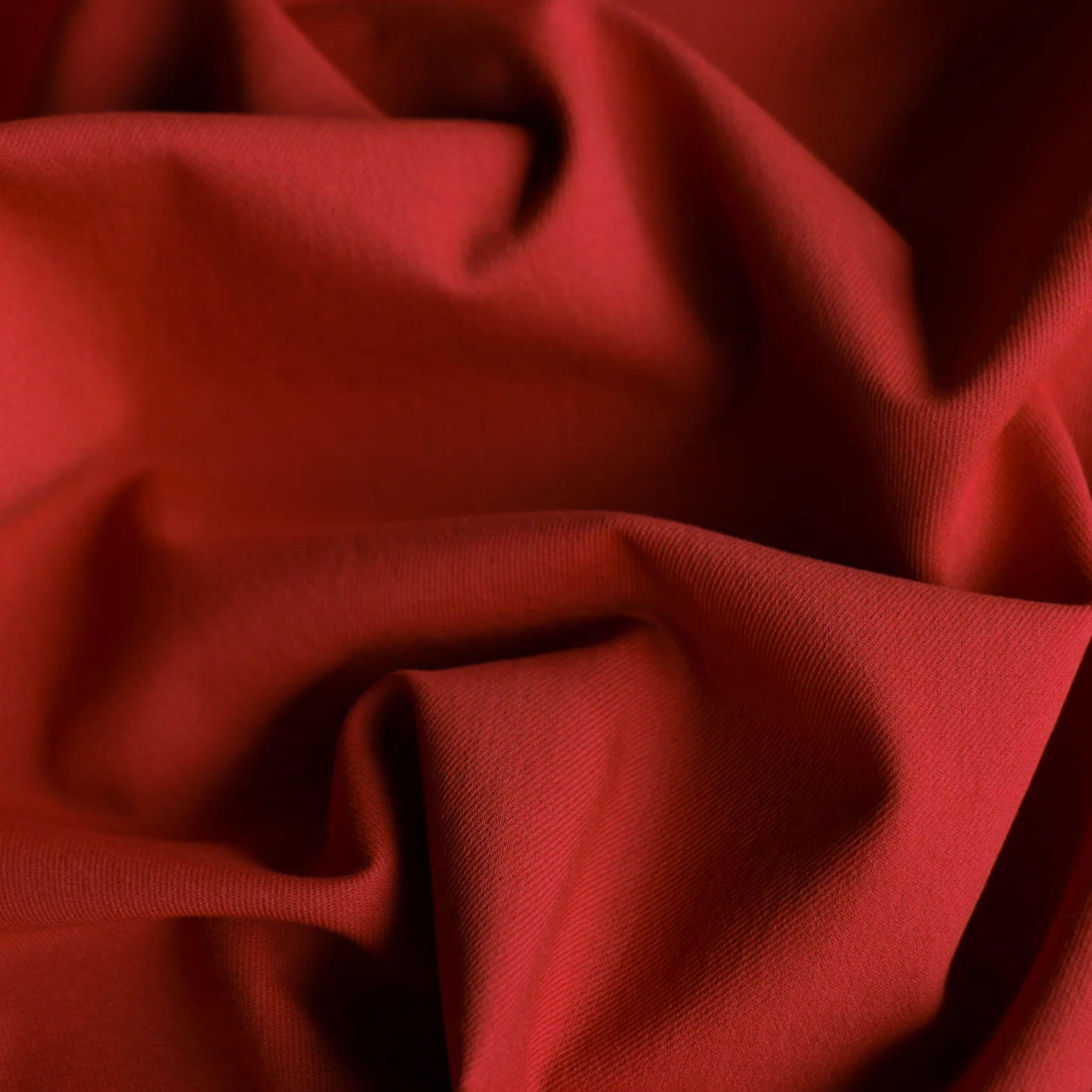 Spezia Russet Stretch Cotton Drill - Image 2