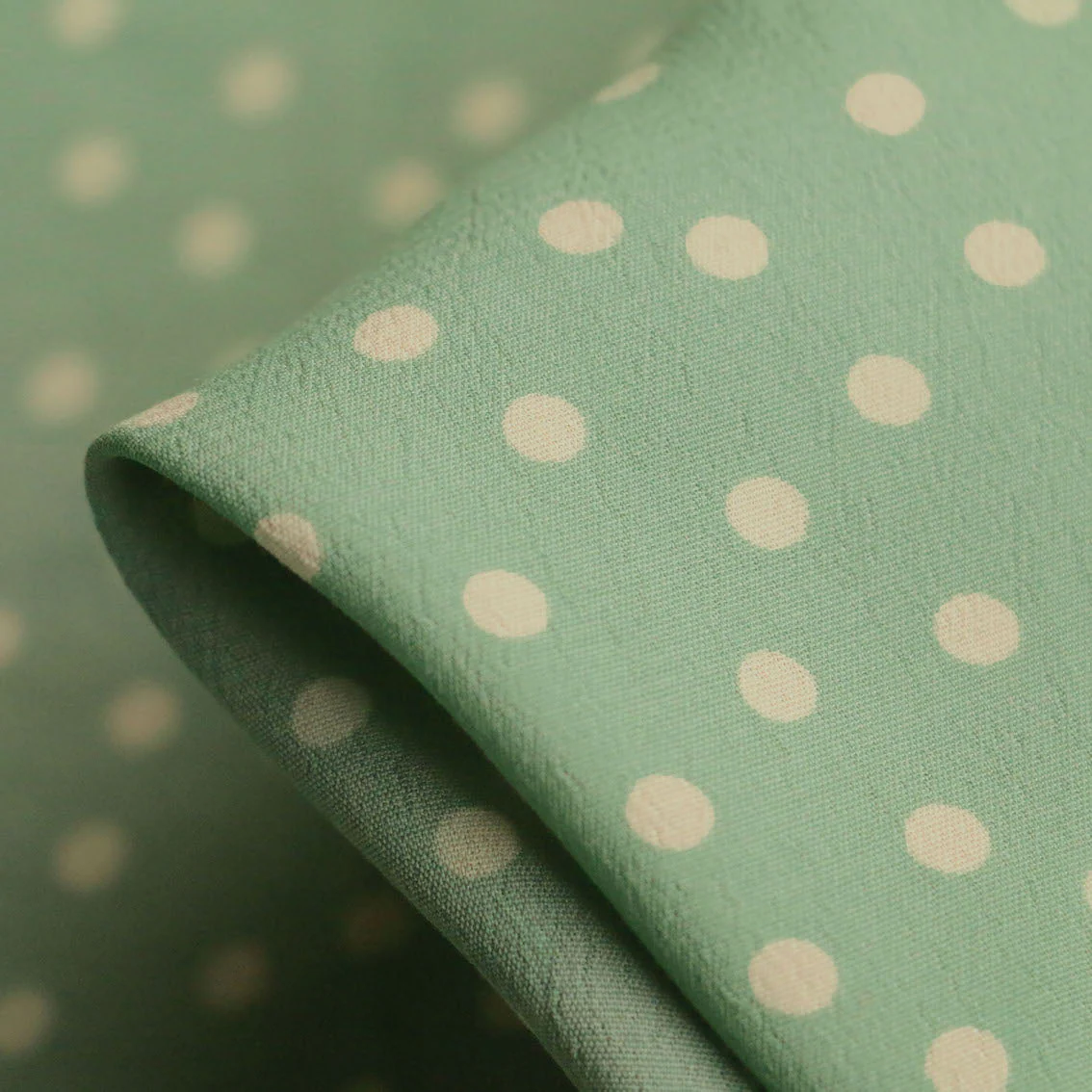 Spot On Sage Viscose Crepe