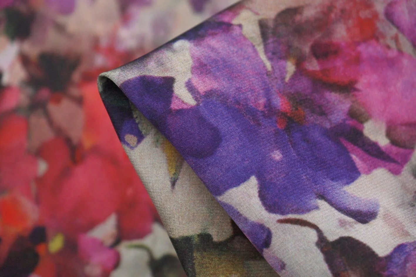Spring Burst - Silk Crepe De Chine