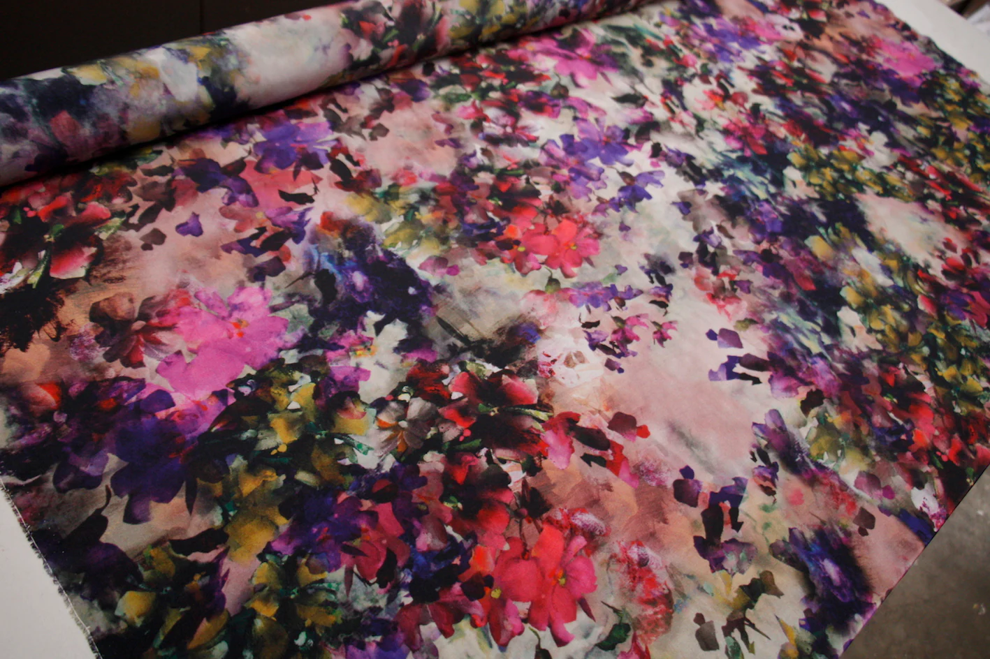 Spring Burst - Silk Crepe De Chine - Image 4