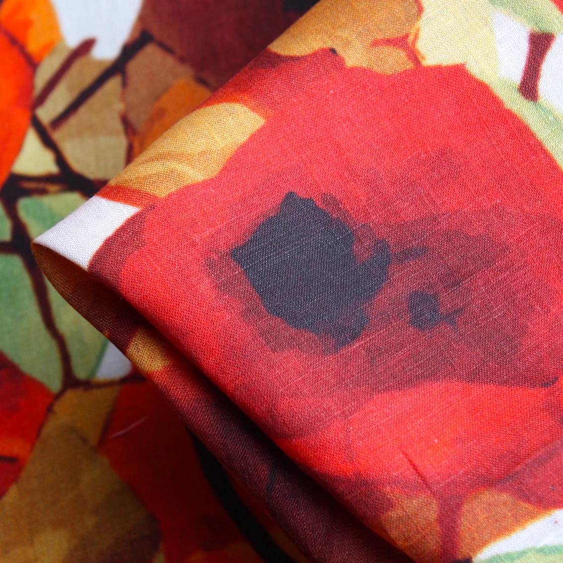 Spring Season Printed Linen