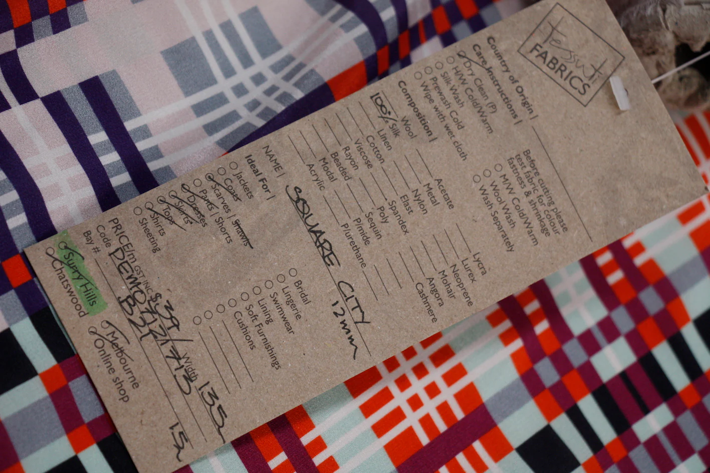 Square City - Crepe De Chine - Image 3