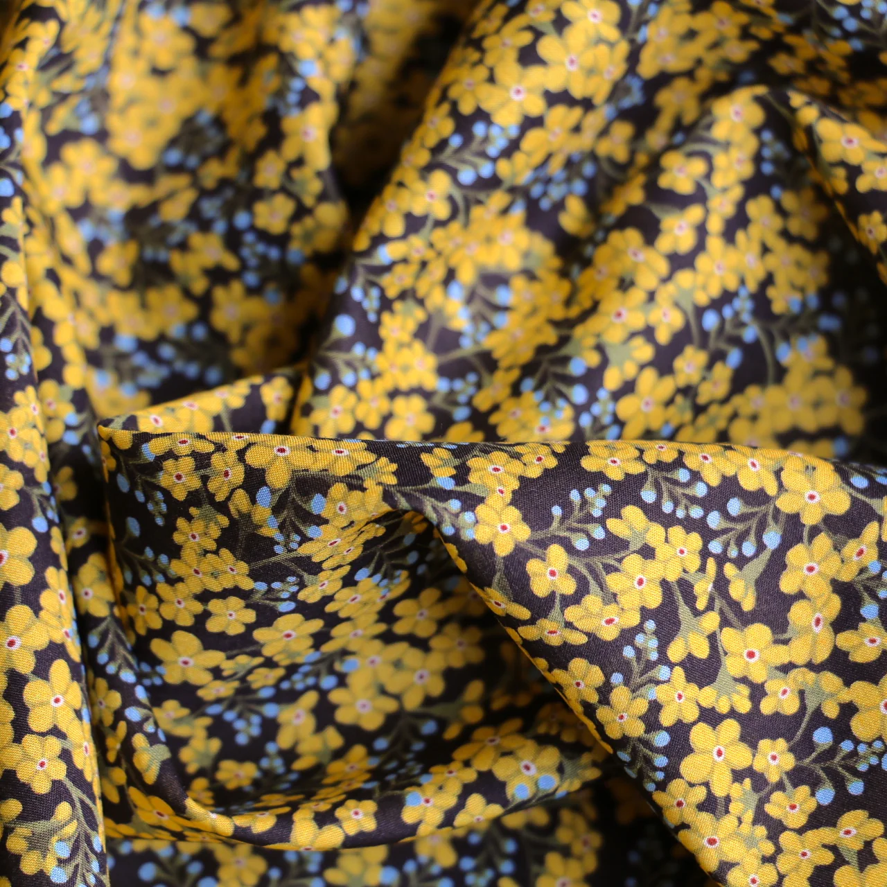 Star Anise Yellow - Liberty Tana Lawn⢠- Image 2