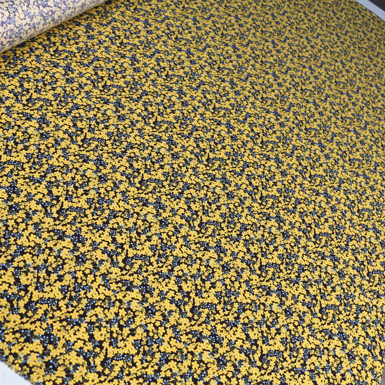 Star Anise Yellow - Liberty Tana Lawn⢠- Image 4