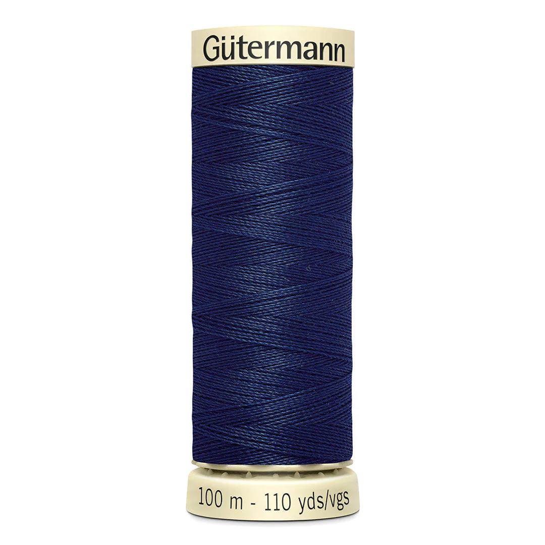 Stardust Foliage Navy Viscose Poplin - Image 7