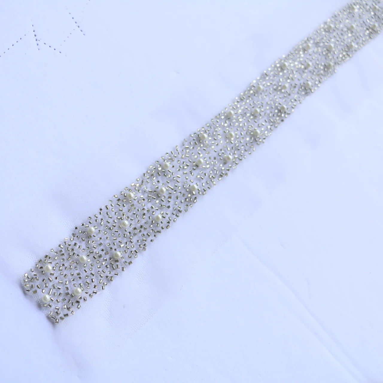 Starry Pearls Beaded Trim