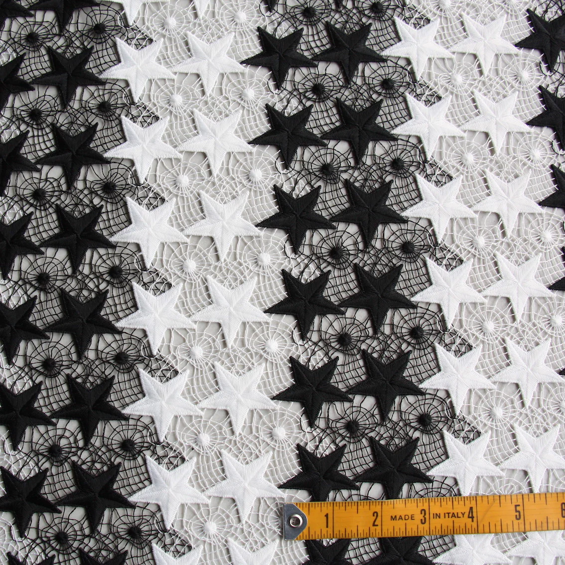 Stars & Stripes Guipure Lace - Image 2