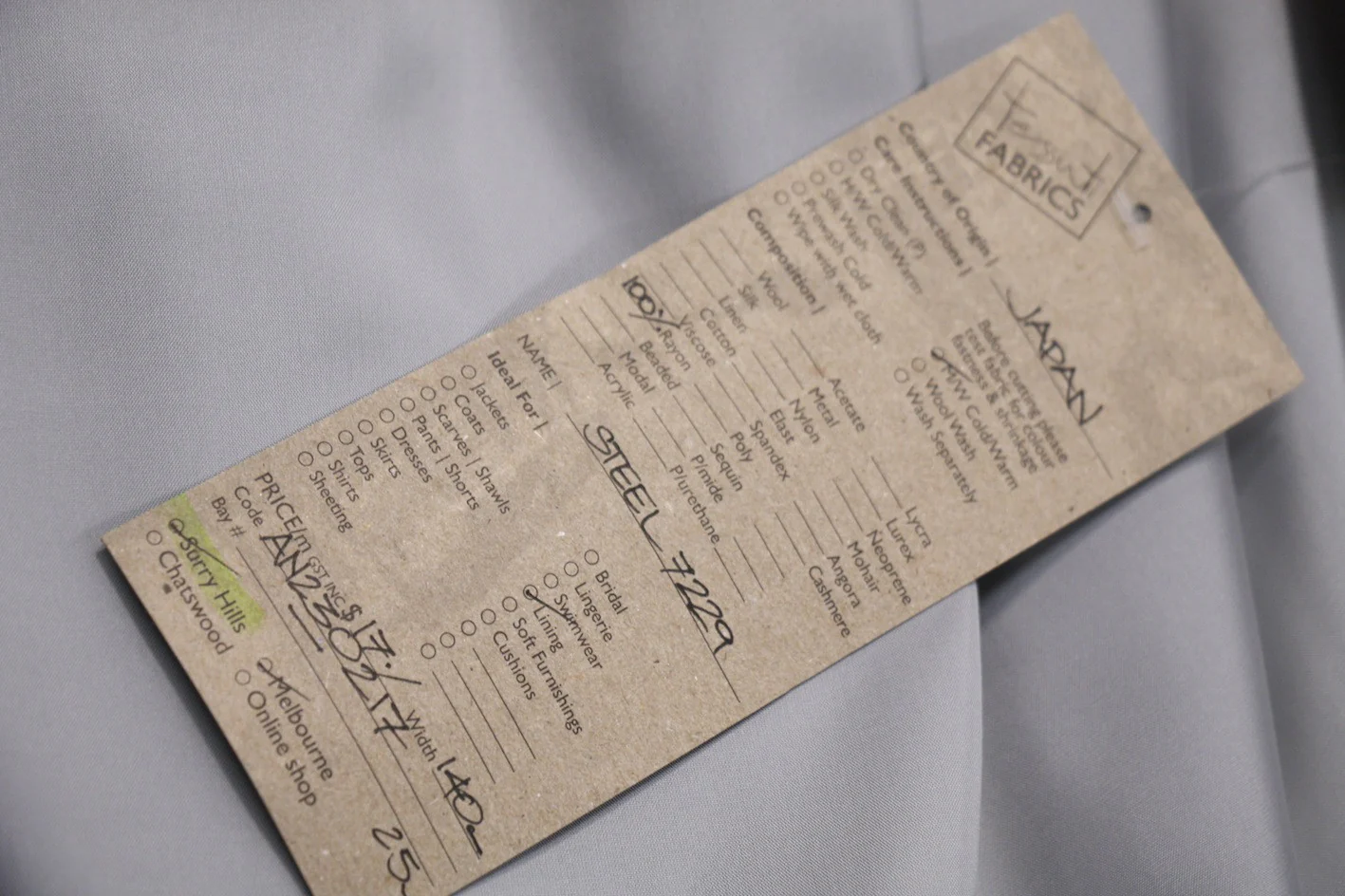 Steel Rayon Lining - Image 2