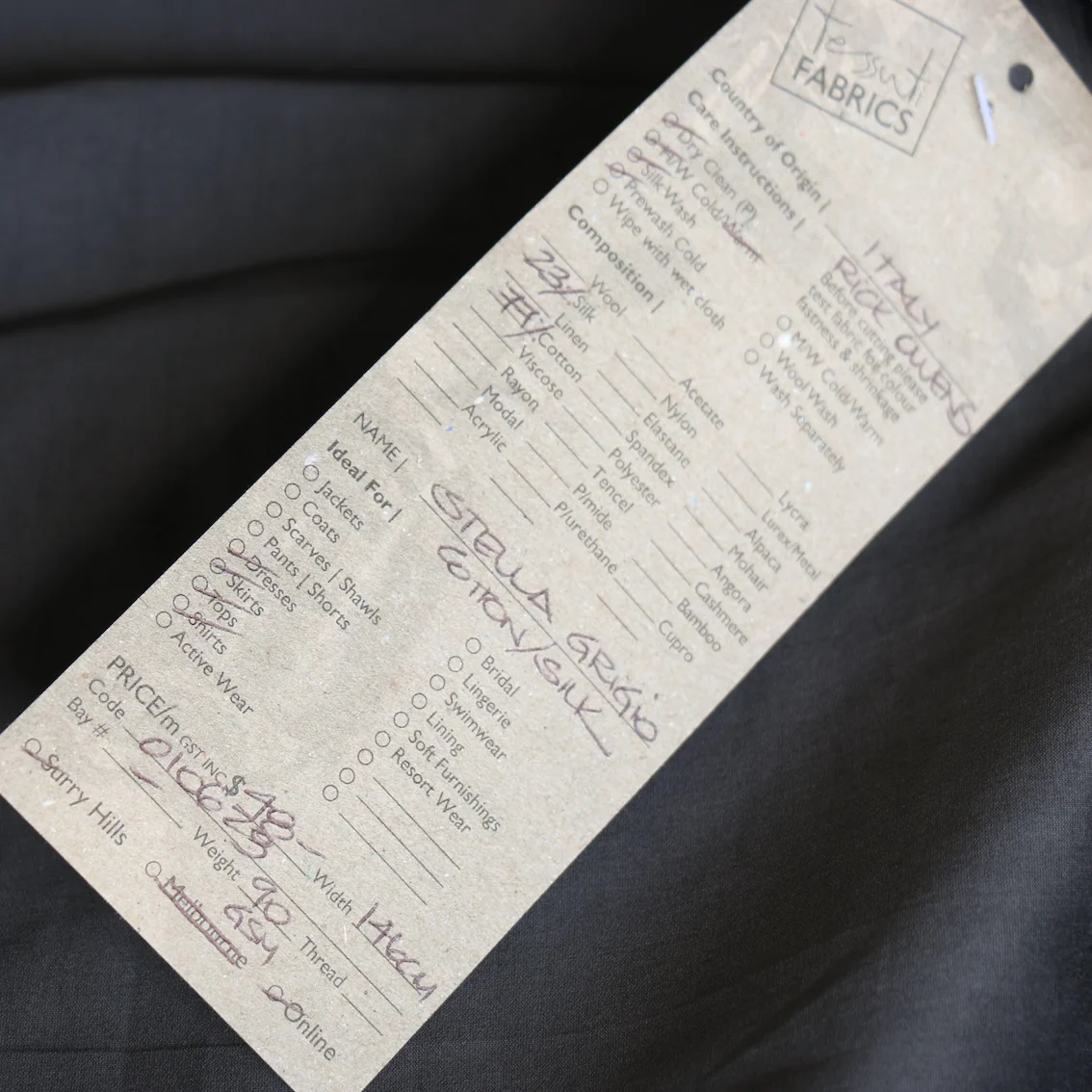 Stella Grigio Cotton/Silk - Image 3