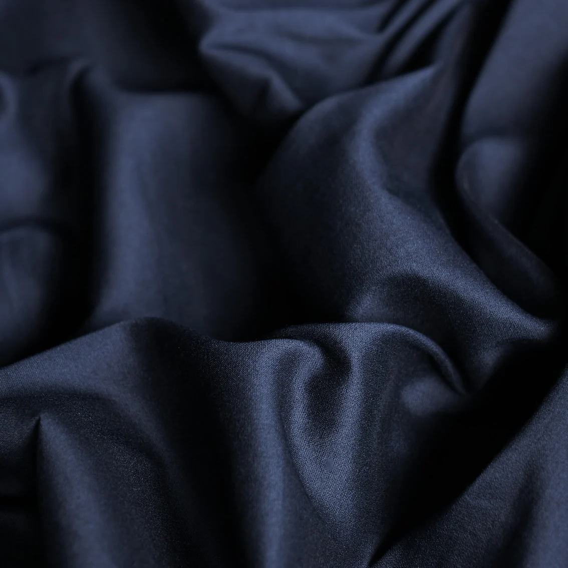 Stella Navy Cotton/Silk - Image 2