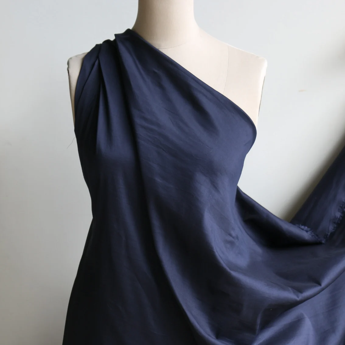 Stella Navy Cotton/Silk - Image 4