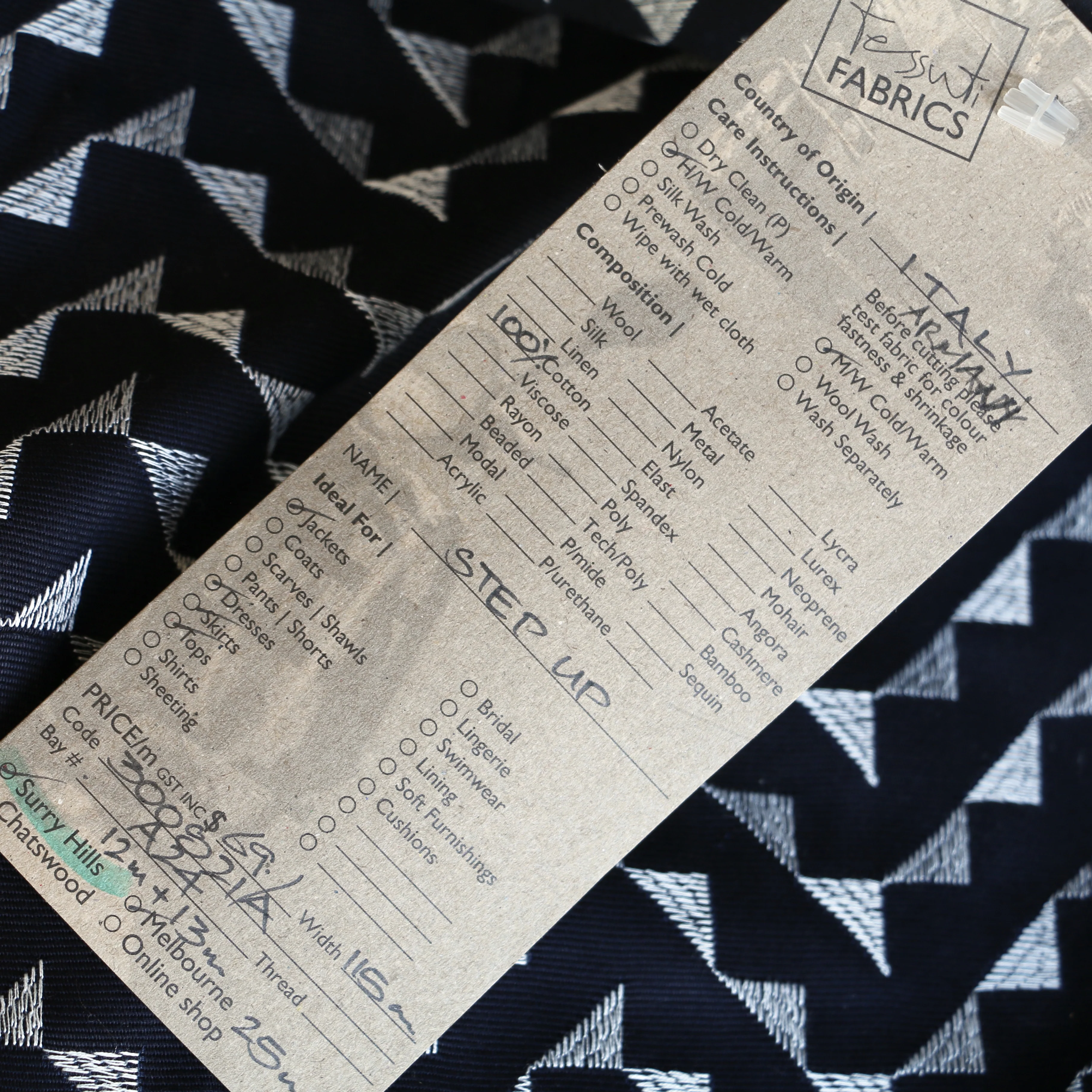 Step Up - Embroidered Cotton Pique - Image 4