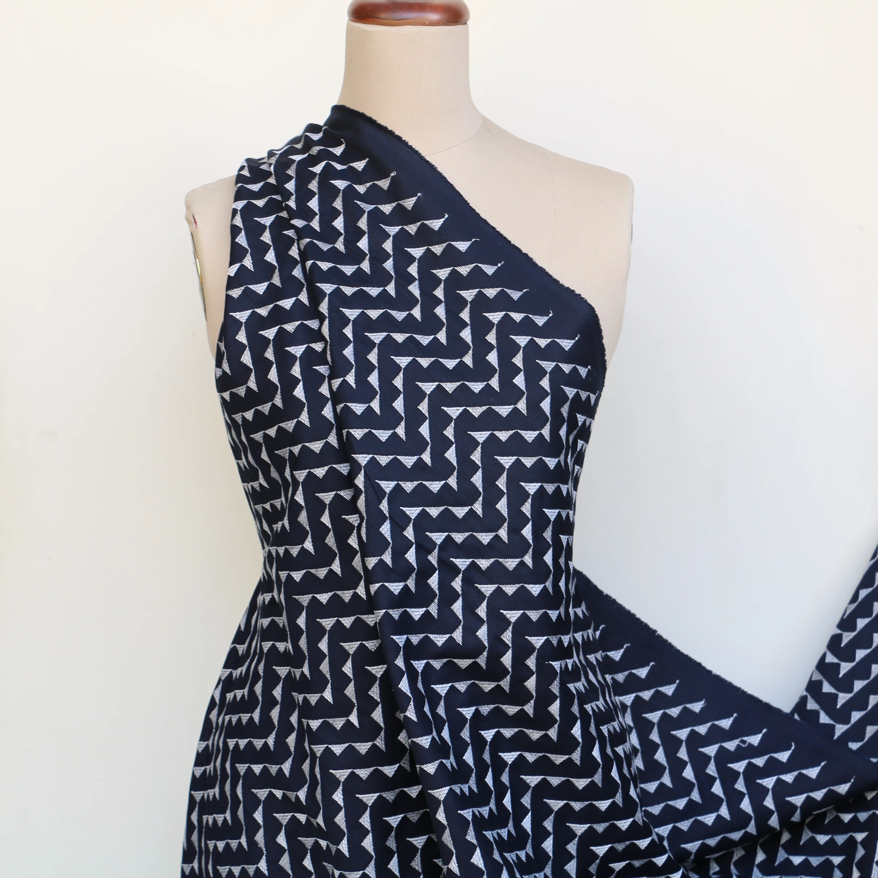 Step Up - Embroidered Cotton Pique - Image 5