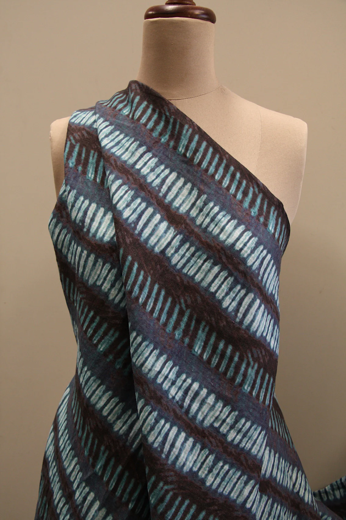 Stepping Stone Washed Printed Linen - Image 4