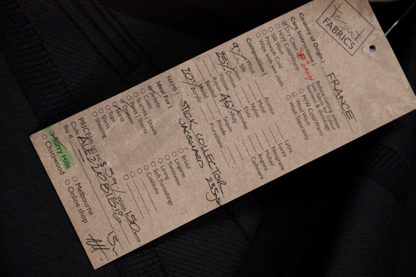 Stick Collector Jacquard - Image 3