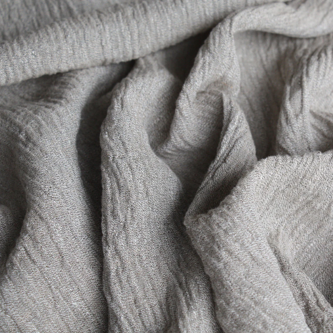 Stone Crinkle Linen - Image 2
