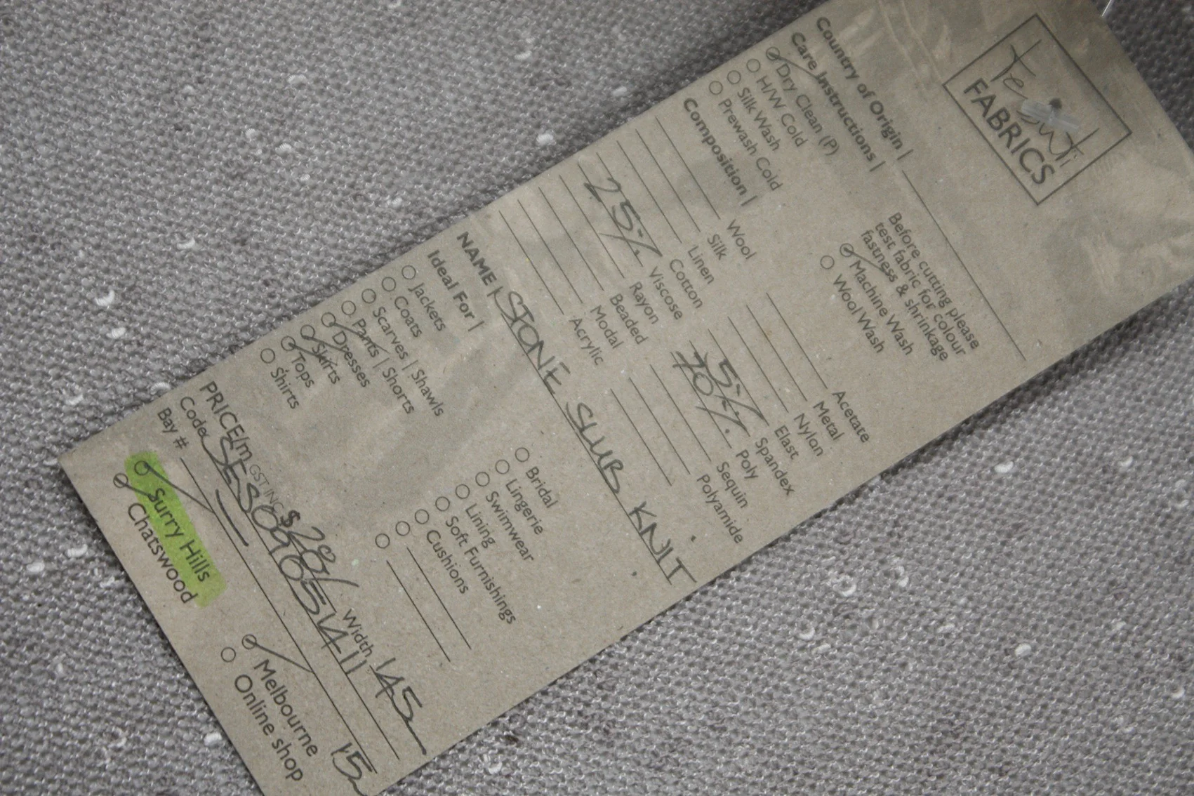 Stone Slub Knit - Image 4