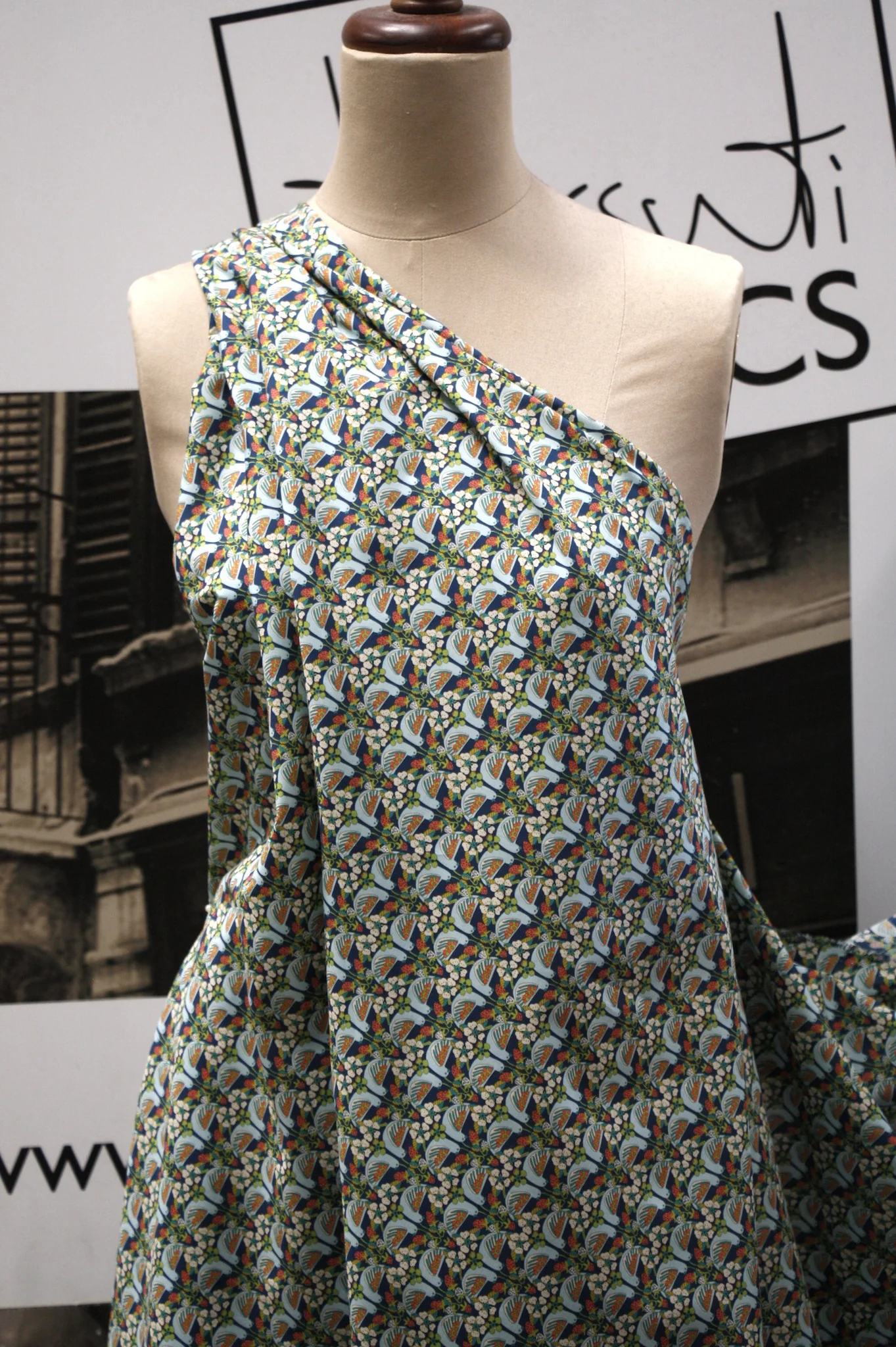 Strawberry Feast Navy - Liberty Of London - Image 5