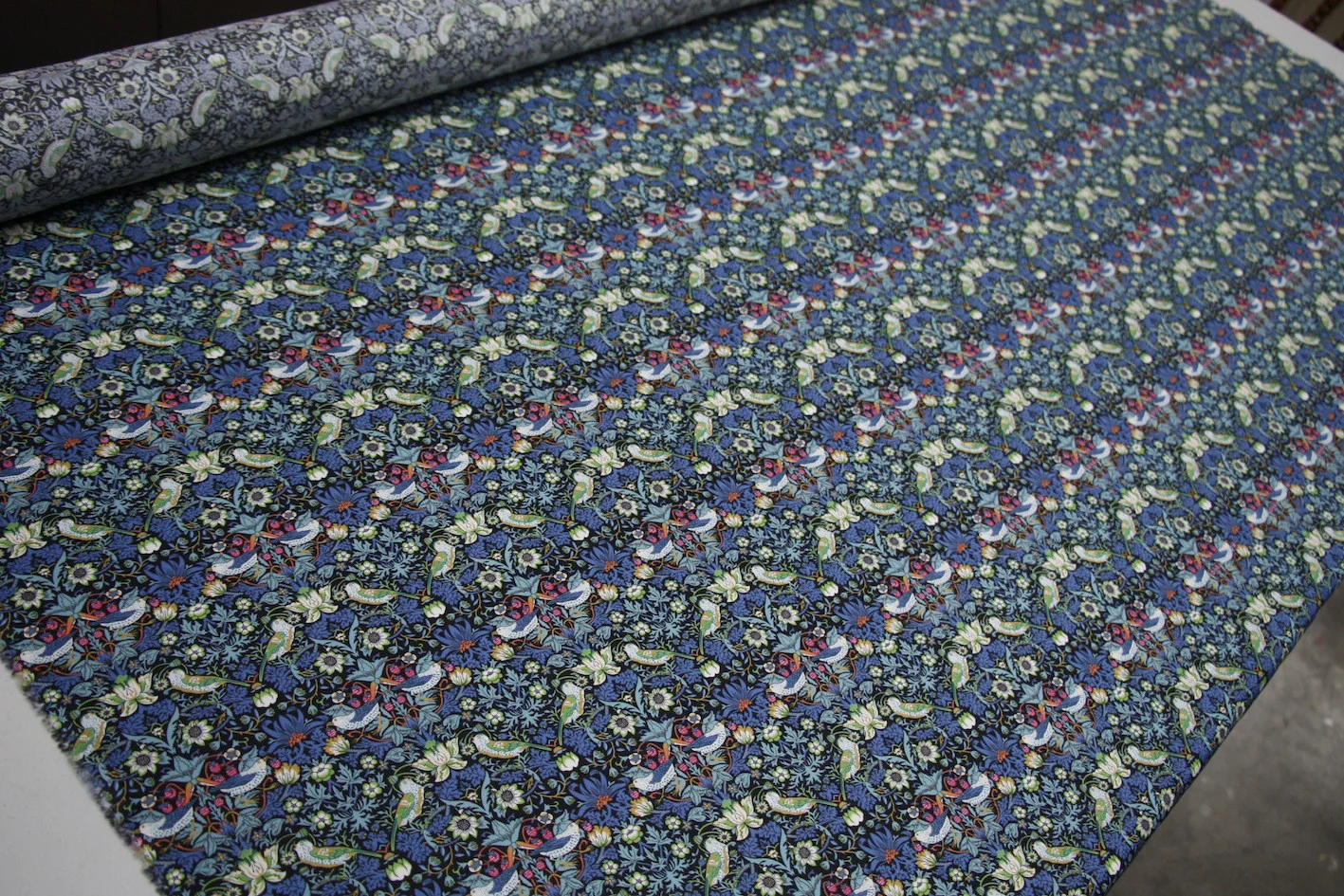 Strawberry Thief Blue - Liberty Of London - Image 4