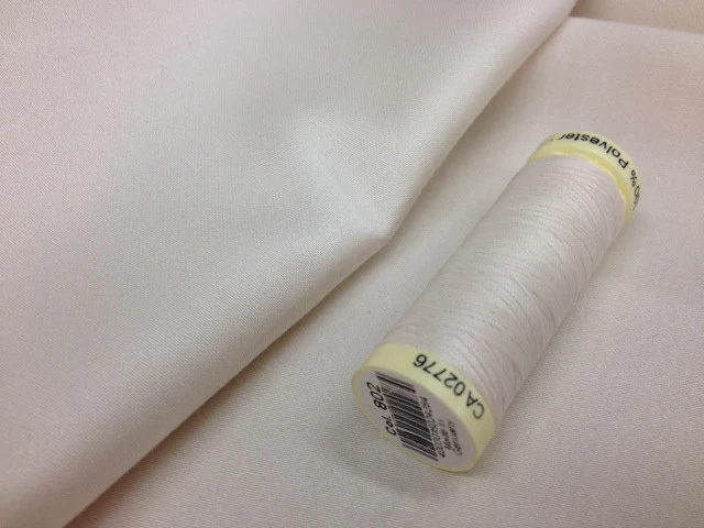 Stretch Cotton - Beige - Image 3