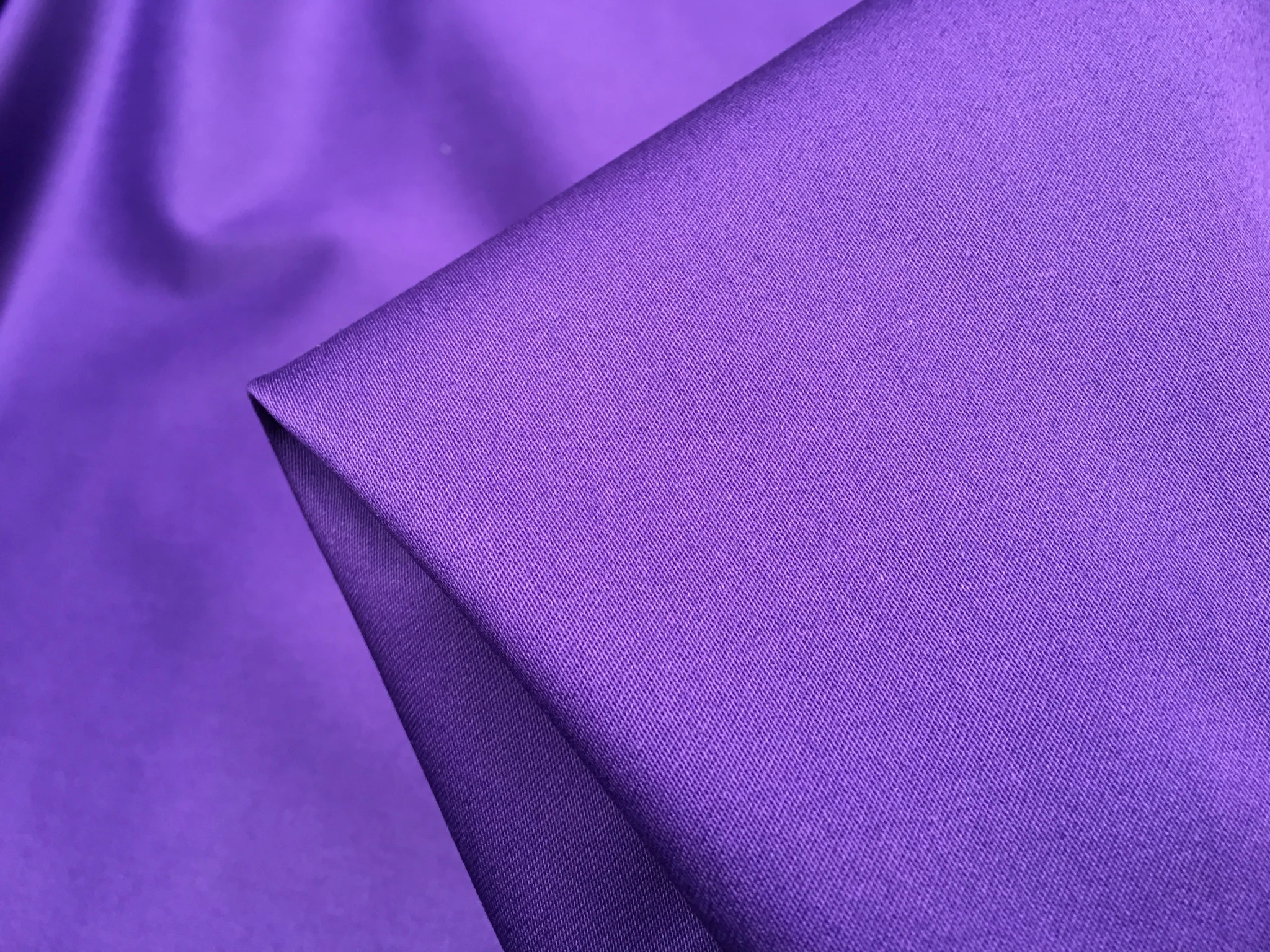 Stretch Cotton - Royal Purple