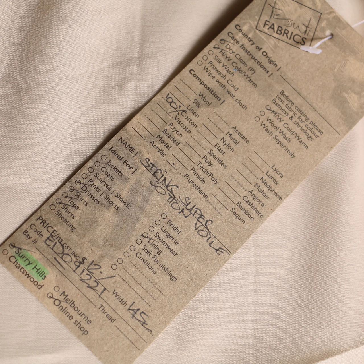 String Cotton Voile - Image 3