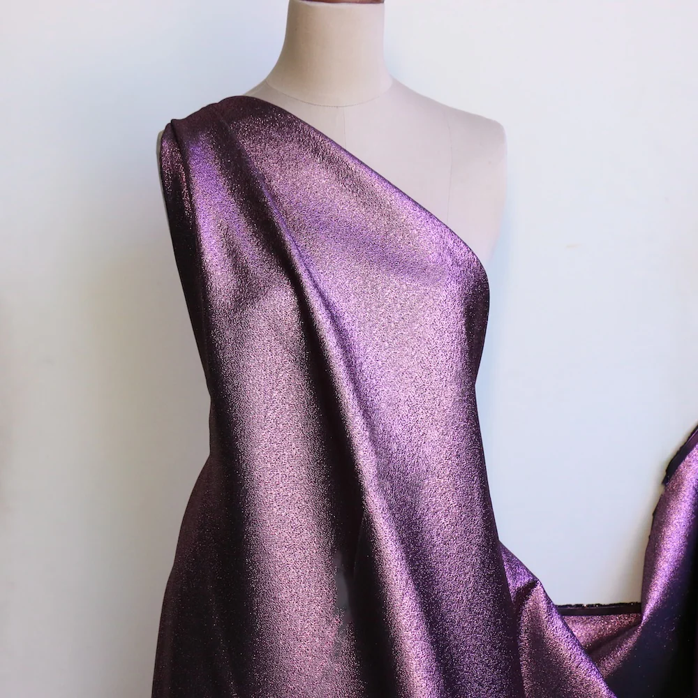 Studio Fuchsia Lurex On Black - Image 4