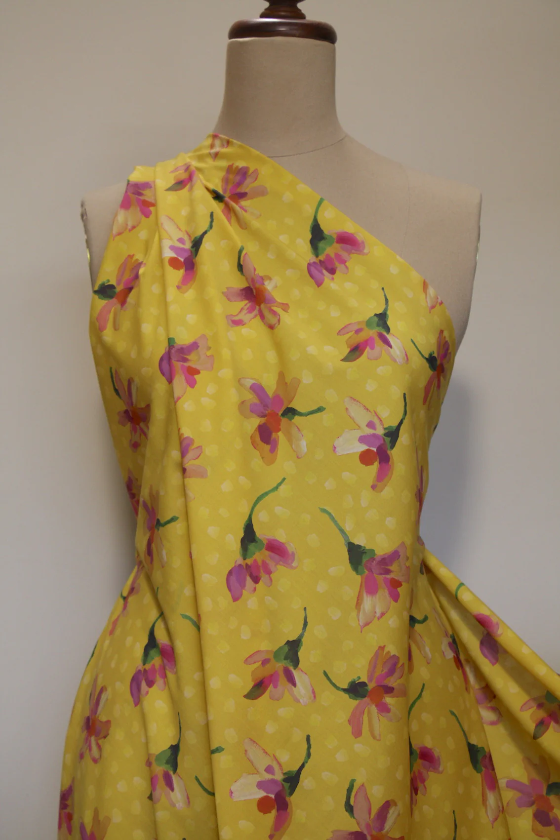 Sun Daisy Mustard - Liberty Tana Lawn - Image 6