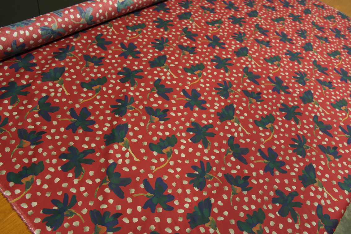 Sun Daisy Red - Liberty Tana Lawn - Image 5